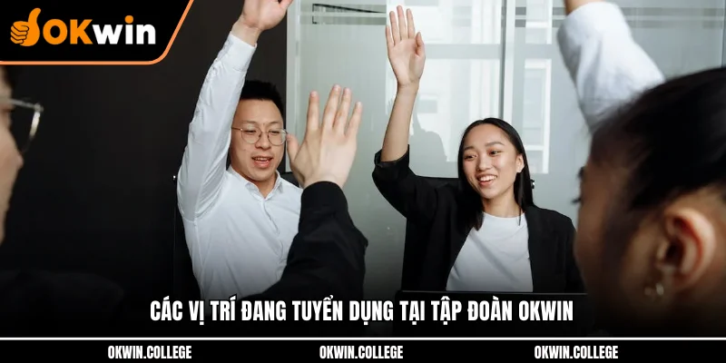 Các vị trí đang tuyển dụng tại tập đoàn OKWIN 